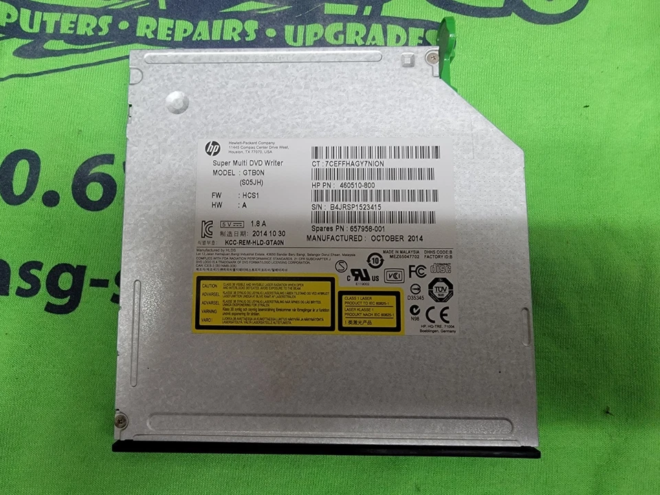 HP ProDesk 400 SFF SATA DVD Writer Model GTB0N 460510-800 657958-001 - Image 1 of 1