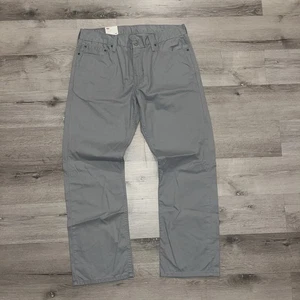 Levi’s 514 Slim Straight Jeans Gray Men’s 36x30 NWT - Picture 1 of 7
