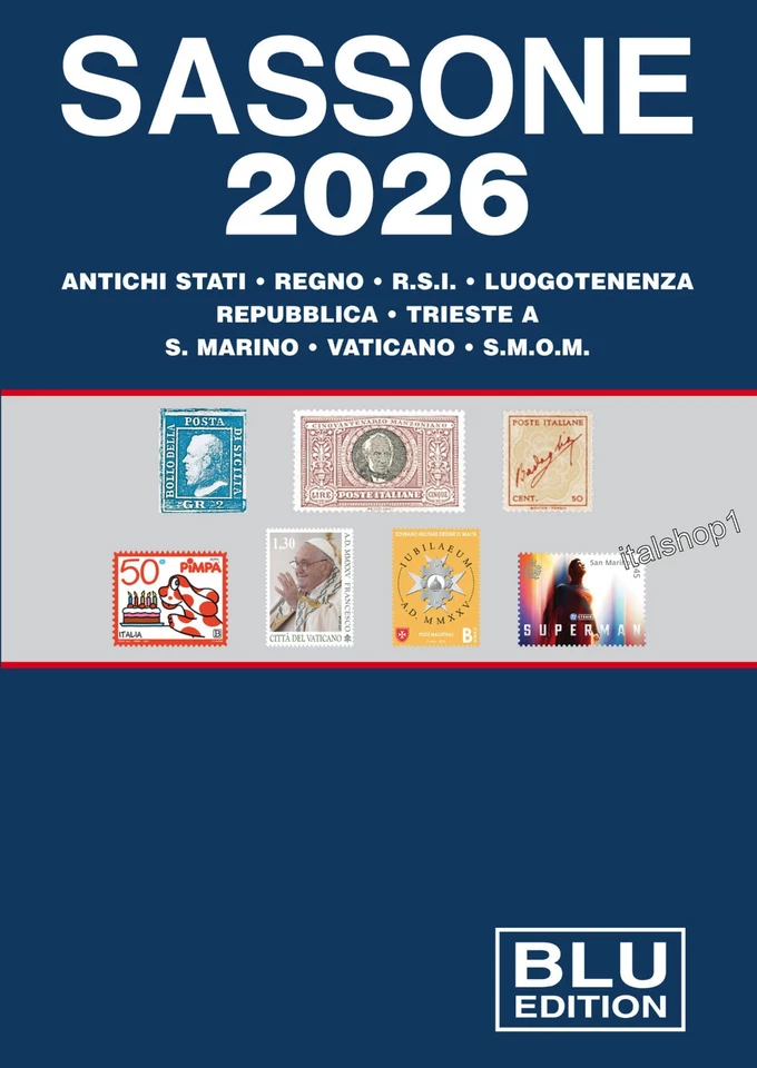 SASSONE UN CATALOGO BLU 2026 NUOVO - Bild 1 von 1