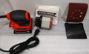Black & Decker Palm Grip Sander QS500/with Dust Collector - Picture 1 of 20