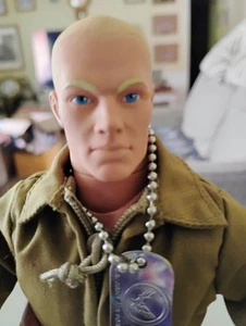 Vintage GI Joe 1996 Hasbro Pawtucket Blonde Hair Action Figure 12" Gun/Holster - Picture 1 of 7