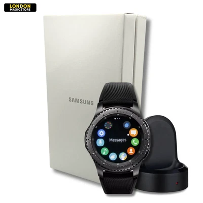 Samsung Galaxy Watch Gear S3 Frontier 46mm GPS Smartwatch - Excellent (Boxed) - Image 1 of 4