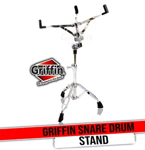 Snare Drum Stand by GRIFFIN | Deluxe Percussion Hardware Base Kit | Double Brace - Picture 1 of 14