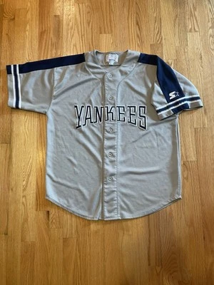 Camiseta vintage Starter New York Yankees talla grande tostada y azul  Foto 1 de 4