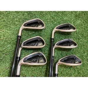 Callaway X2 HOT Iron Set Left 6pcs 5-PW X2 HOT Flex R - Picture 1 of 5