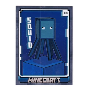 2024 Panini Minecraft Squid #49 Optichrome Parallel - Picture 1 of 3
