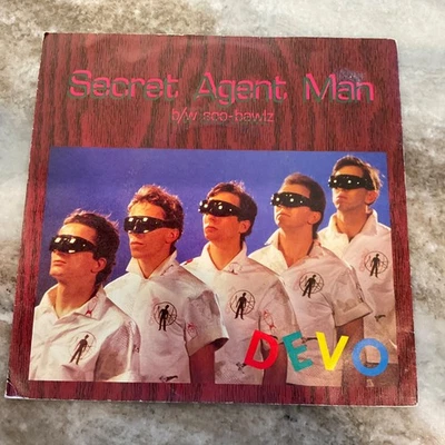 DEVO 7” SECRET AGENT MAN 1979 ORIGINAL UK  NM/VG Virgin VS 280 - Image 1 of 3