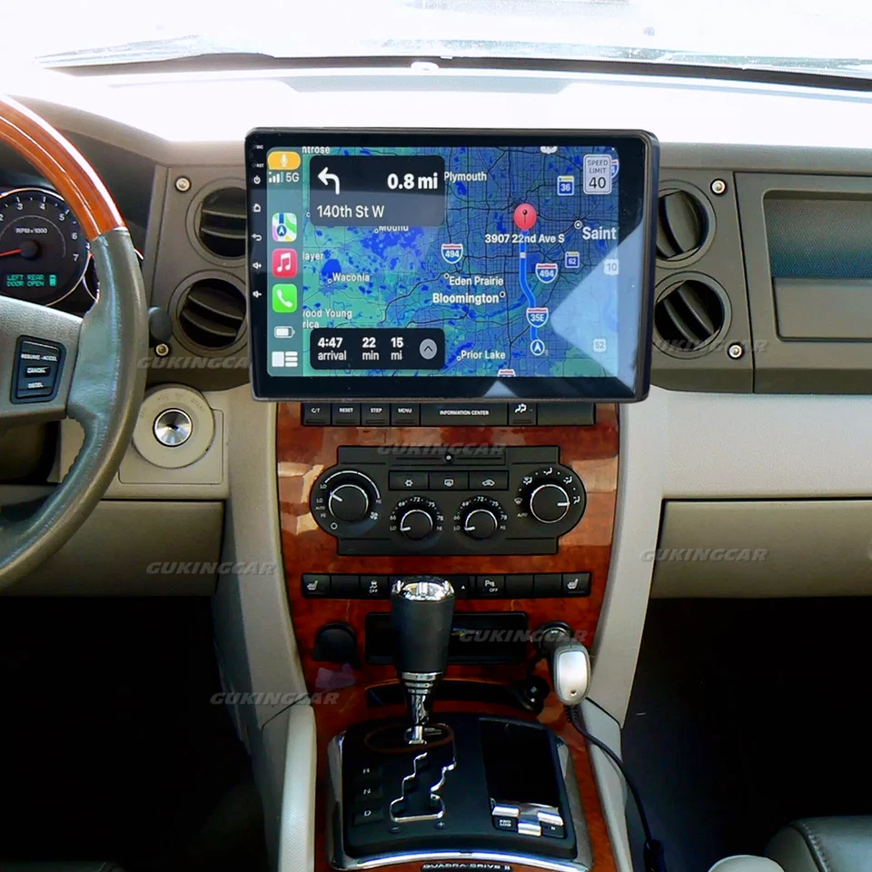 4+64G FOR 2006-2007 Jeep CommandeR Android 13 Carplay Car Stereo Radio GPS NAV Foto 1 de 4