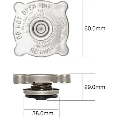 Tridon Recovery Radiator Cap CO18125 - image 1 of 2