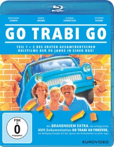 GO TRABI GO Teil 1 & 2 Trabant 90er WOLFGANG STUMPF Ottfried Fischer BLU-RAY Neu - Bild 1 von 3