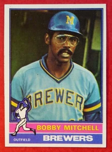1976 Topps Bobby Mitchell #479 (Milwaukee Brewers) Near Mint NM - Bild 1 von 2