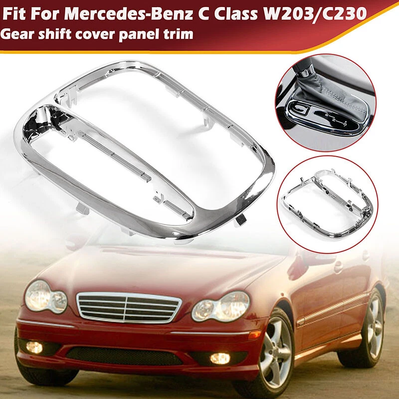 Center Shifter Trim Cover Bezel Shift Gear Panel Frame For Benz W203 C200 C230 - Imagem 1 de 4