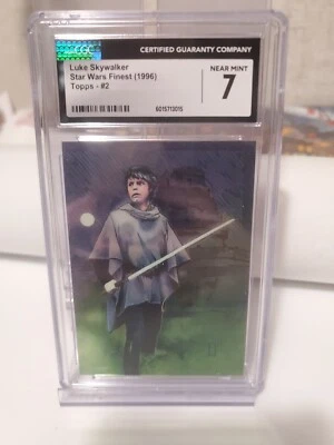 1996 Topps Finest Star Wars Luke Skywalker #2 - Image 1 of 2