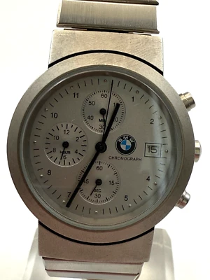 1990s BMW Classic Sport Chronograph – Miyota 0S60, Nivada Bracelet - Image 1 of 4
