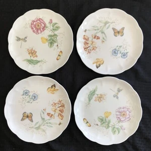 Lenox Butterfly Meadow Dinner Plates Assorted Designs - 4pc Set - Picture 1 of 5