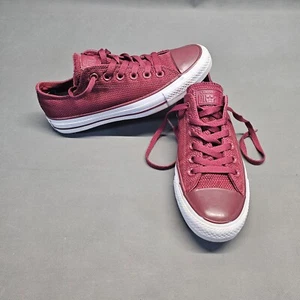 Converse Chuck Tailor All Star Ox Unisex 155420f-RHUBARB/WHITE/BROWN 5M/7W - Picture 1 of 10