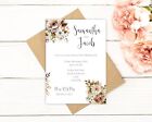 Wedding invitation bundle, Boho wedding invitations, Rustic Wedding invitations