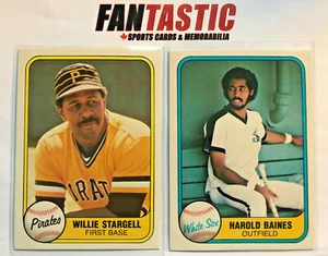 1981 Fleer Baseball Card YOU PICK #351-650 inc RC etc Finish Your Team Set - Picture 1 of 2