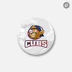 Chicago Cubs Ball MLB | 4'' X 4'' Round Decorative Magnet