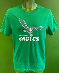 NFL Philadelphia Eagles 100 % Baumwolle grün T-Shirt Herren Small neu mit Etikett - Bild 1 von 3