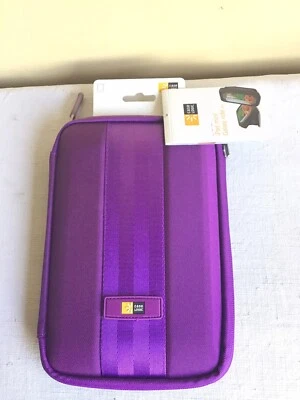 New Case Logic iPad Mini Galaxy Note 8.0 Purple Fabric Hardshell Tablet Case - Image 1 of 3