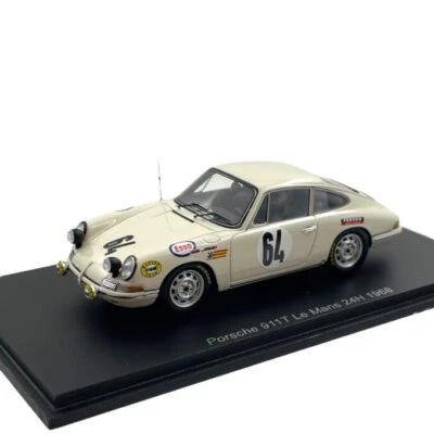Modellino Auto Spark 1/43 Porsche 911T Laurent-Ogier #64 Le Mans 1968 - Immagine 1 di 4