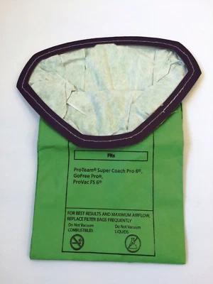 PAPER BAG,10/PK- SUPER COACH PRO 6 -  9.102-696.0 (F) - Image 1 of 4