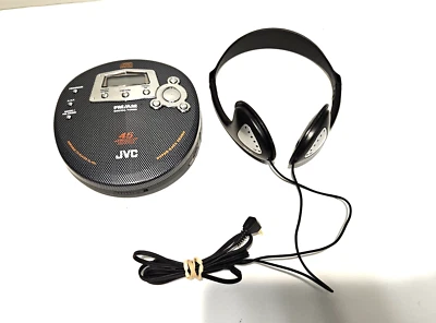 JVC Portable CD Player with FM/AM radio XL-PR1 with head phones - Image 1 of 4