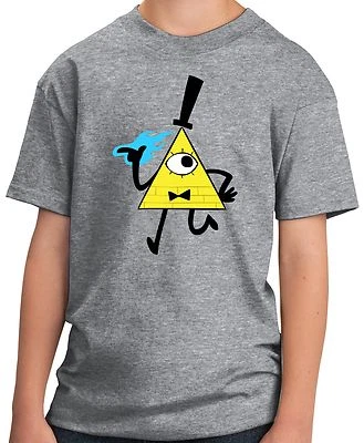 New Gravity Falls Bill Cipher Walking Youth T-Shirt - Image 1 of 3