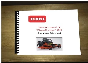 Toro Timecutter Z / Precision Cutter Z Service Manual Models - Picture 1 of 1