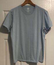 ☀️American Giant Men Slub T-Shirt Arona Blue XL 100% Cotton Made In USA Free Shp