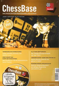 ChessBase rivista / rivista 199 - libretto + DVD - scacchi / scacchi - NUOVO / NEW - IMBALLO ORIGINALE - Foto 1 di 1