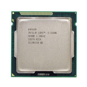 Intel Core i5-2500K CPU Quad Core 4-Thread 3.3GHz 6M SR008 LGA 1155 Processor - Picture 1 of 1
