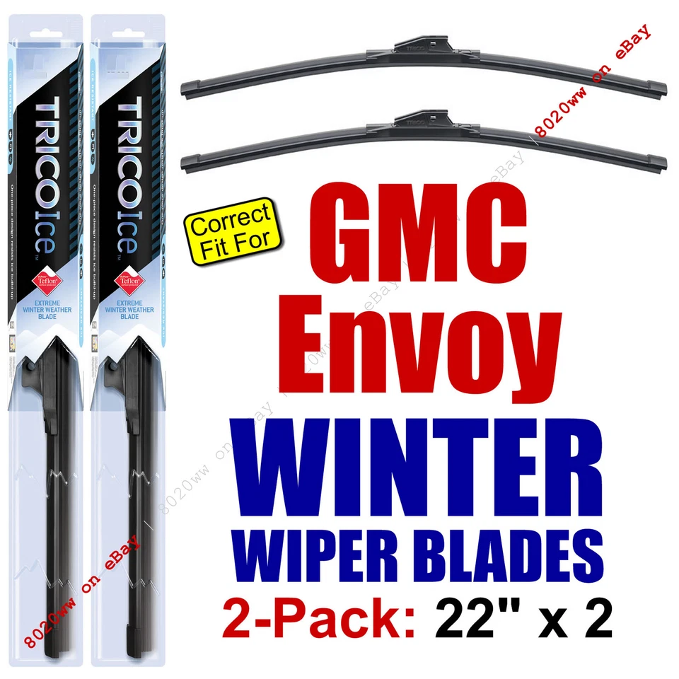 Limpiaparabrisas de invierno 2pk Super-Premium apto para GMC Envoy 2002-2009 - 35220x2 Foto 1 de 1