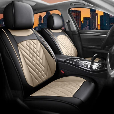 For NISSAN MURANO 2011-2024 Durable Car 5 Seat Cover PU Leather Cushion Pad - Image 1 of 4