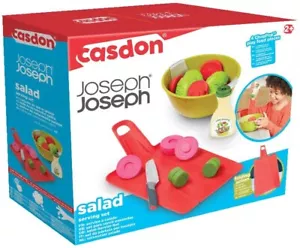 Brand New Casdon Joseph Joseph Salad Play Set Bowl - Picture 1 of 5
