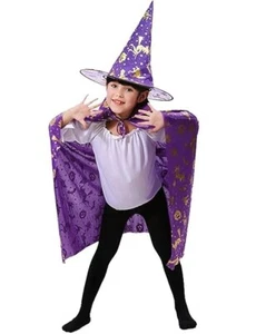 FancyDressWale Polyester Halloween Dress For Boys And Girls (Cape & Hat Only) - Picture 1 of 10