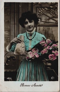 Victorian Female Model Love and Romance RPPC B234 - Bild 1 von 2