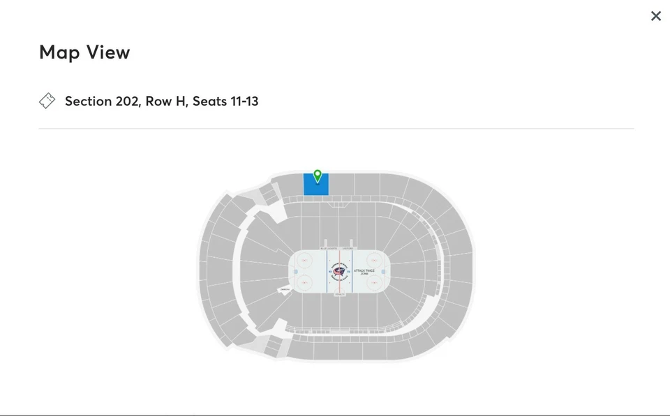 Columbus Blue Jackets vs St. Louis Blues 3 Tickets 3/19/22 - Image 1 of 1