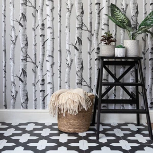 fondo de pantalla nu ABEDUL fácil de pelar y pegar fondo de pantalla extraíble - Imagen 1 de 23