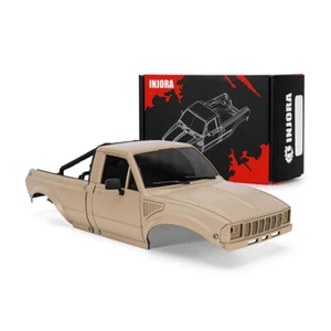 INJORA Body Shell, Bed Rack for SCX24 C10 Bronco Jeep Wrangler Base Camp 4Runner - Picture 1 of 48