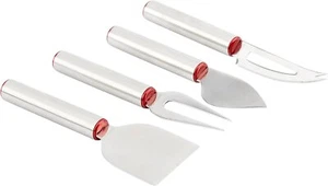 Good Cook 10530 Gourmet Stainless Steel Cheese Serving Set, Silver, 1 EA - Picture 1 of 6