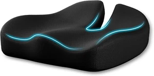 Seat Cushion, Extra Large Memory Foam Cushion for Office Chair Cushions, Ergonom - Picture 1 of 7