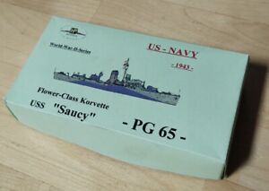 1/700 USS saucy PG 65 unbuilt resin HP model with photo etch upgrades.   NEW KIT