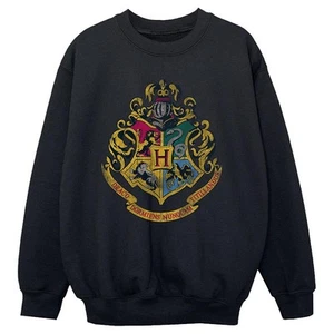 Harry Potter Girls Hogwarts Houses Cotton Sweatshirt (BI1056) - Picture 1 of 18
