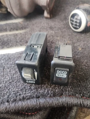 SUBARU IMPREZA BLOBEYE STI  DCCD CENTRE DIFF SWITCHES 03-07 JDM NEWAGE  - Image 1 of 2