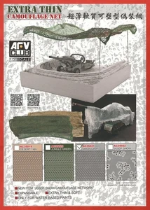 AFV Club AC35021 1/35 Extra Thin Camouflage Net – Snow Gray – USA Shipping - Picture 1 of 9