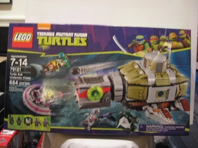 LEGO TEENAGE MUTANT NINJA TURTLES #79121 TURTLE SUB UNDERSEA CHASE - 450 PCS - Image 1 of 2