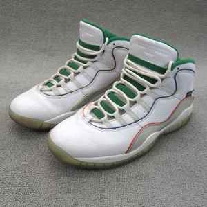 Nike Air Jordan 10 Shoes Mens 10.5 Retro Wings White Chrome CK4352-103 Sneakers - Picture 1 of 22