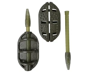 BOUNTY Quick Change Method Flat Mold Carp Fishing Inline Feeder 35gr-60gr - Picture 1 of 13